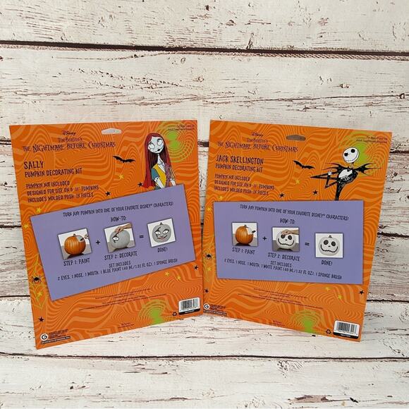 NIGHTMARE BEFORE CHRISTMAS Pumpkin Decorating Kit - Picture 4 of 4
